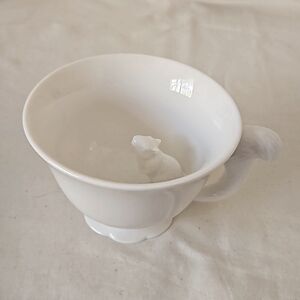 Squirrel mug with bushy tail handle by IMM